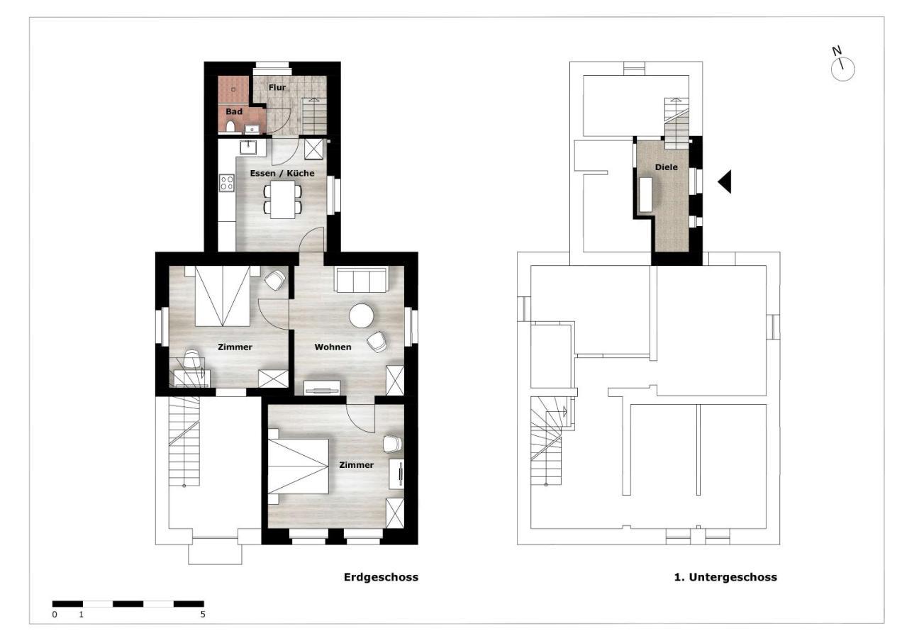 Modern Home Check-In & Chill Down Auf 65 Qm² Bochum Ngoại thất bức ảnh